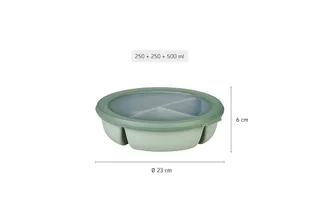 Lunchbox Mepal Cirqula 1 l Bento Schüssel - Vivid lilac von Mepal – Produktfoto 5 von 5