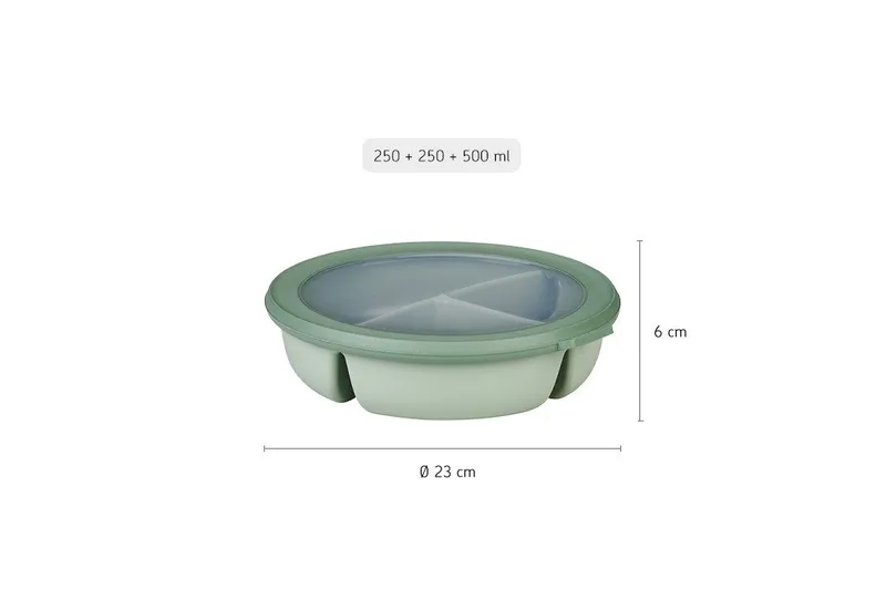 Lunchbox Mepal Cirqula 1 l Bento Schüssel - Vivid lilac von Mepal – Produktfoto 5 von 5