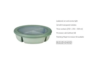Lunchbox Mepal Cirqula 1 l Bento Schüssel - Vivid lilac von Mepal – Produktfoto 2 von 5