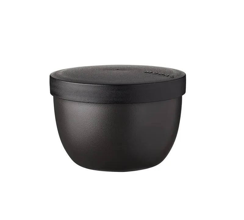 Lunchbox Mepal Snackpot Ellipse Nordic black -Behälter zur Aufbewahrung -350 ml, Joghurtbecher, To Go Becher van Mepal – productfoto 1 van 2