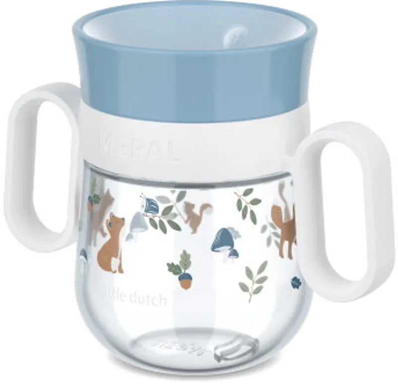 Mio 360° drinkbeker Little Dutch - 200 ml - Makkelijk vast te houden - Kinderservies van Mepal in Forest Friends – productfoto