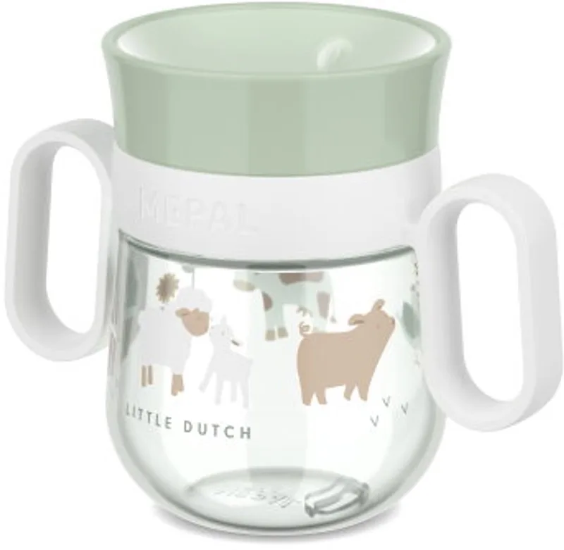 Mio 360° drinkbeker Little Dutch - 200 ml - Makkelijk vast te houden - Kinderservies van Mepal in Little Farm – productfoto