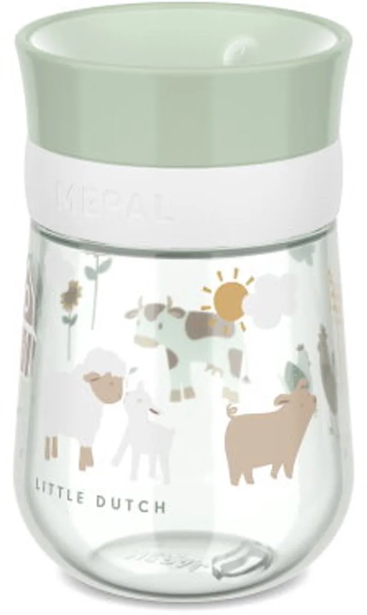 Mio 360° drinkbeker Little Dutch - 300 ml - Makkelijk vast te houden - Kinderservies von Mepal in Little Farm – Produktfoto