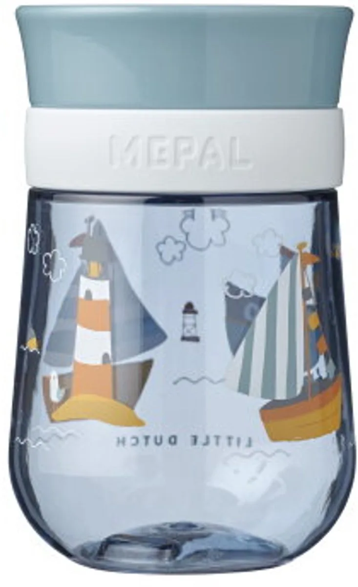 Mio 360° oefenbeker Little Dutch - 300 ml - Makkelijk vast te houden - Kinderservies från Mepal i Sailors Bay – produktbild