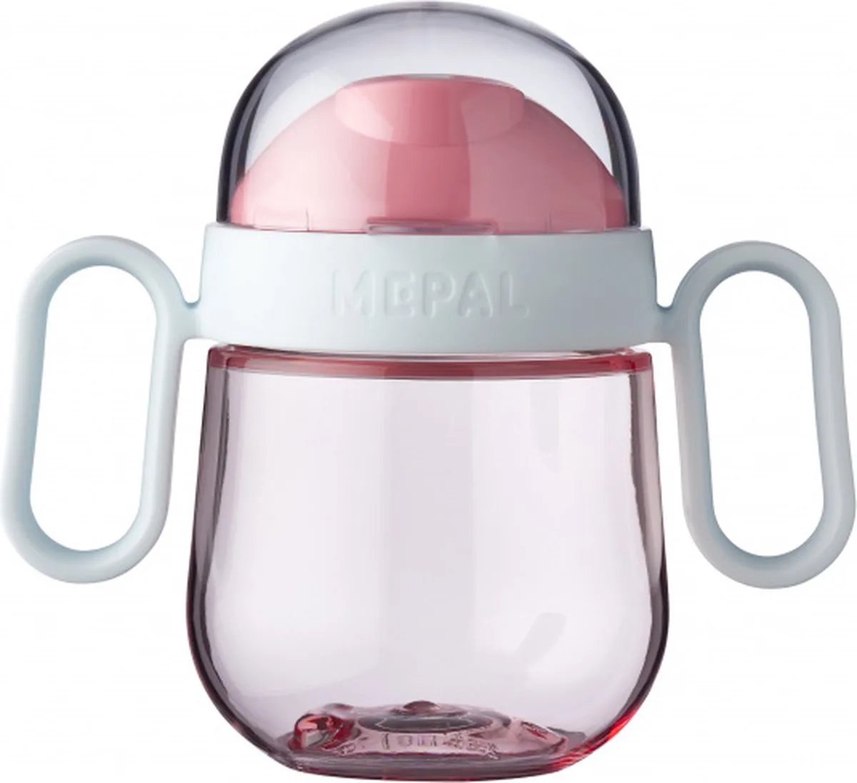 Mio antilekbeker – 200 ml – Makkelijk vast te houden – Kinderservies de Mepal en Deep pink – photo produit