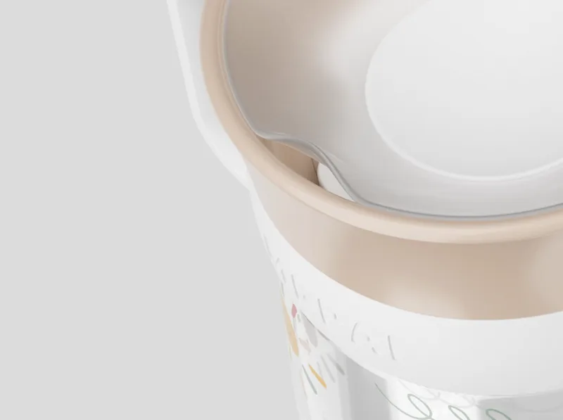 Mio Babyfles Little Dutch - 165 ml - Anti-koliek - Spiraalontwerp voorkomt verstopping - Siliconen van medische kwaliteit fra Mepal i Fairy Garden – produktbillede 4 af 4