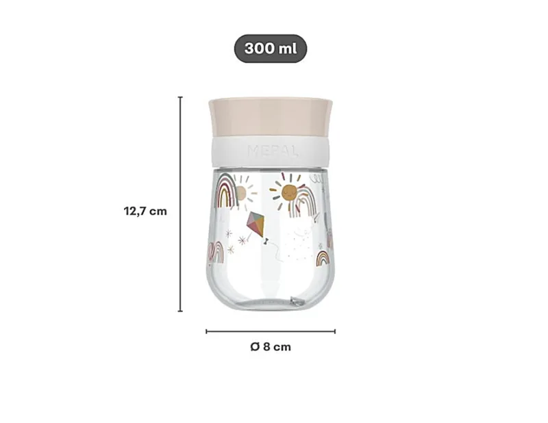 Mio Babyfles Little Dutch - 165 ml - Anti-koliek - Spiraalontwerp voorkomt verstopping - Siliconen van medische kwaliteit fra Mepal i Fairy Garden – produktbillede 2 af 4