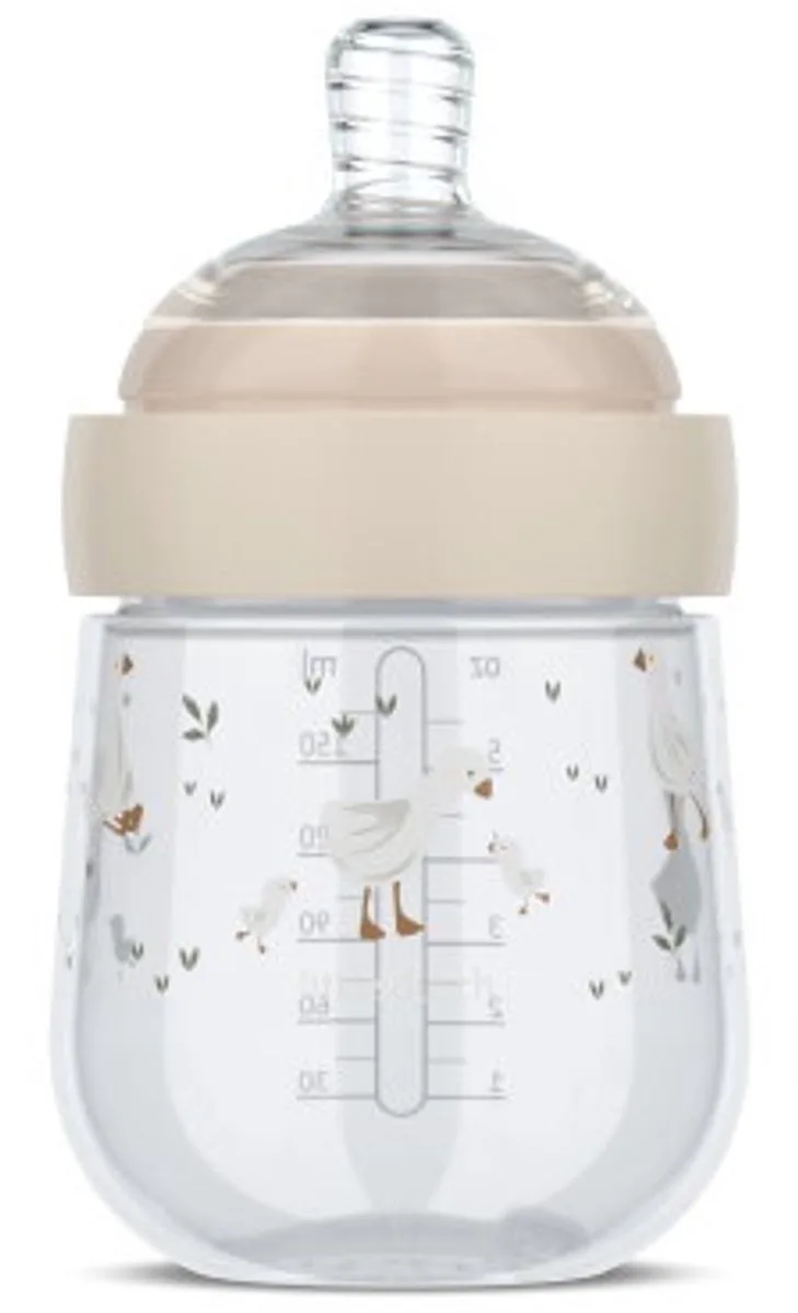 Mio Babyfles Little Dutch - 165 ml - Anti-koliek - Spiraalontwerp voorkomt verstopping - Siliconen van medische kwaliteit by Mepal in Little Goose – product photo