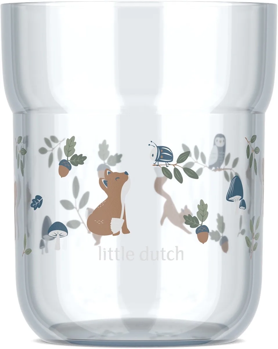 Mio Kinderbeker Little Dutch - 250 ml - Makkelijk vast te houden - Kinderservies van Mepal in Forest Friends – productfoto