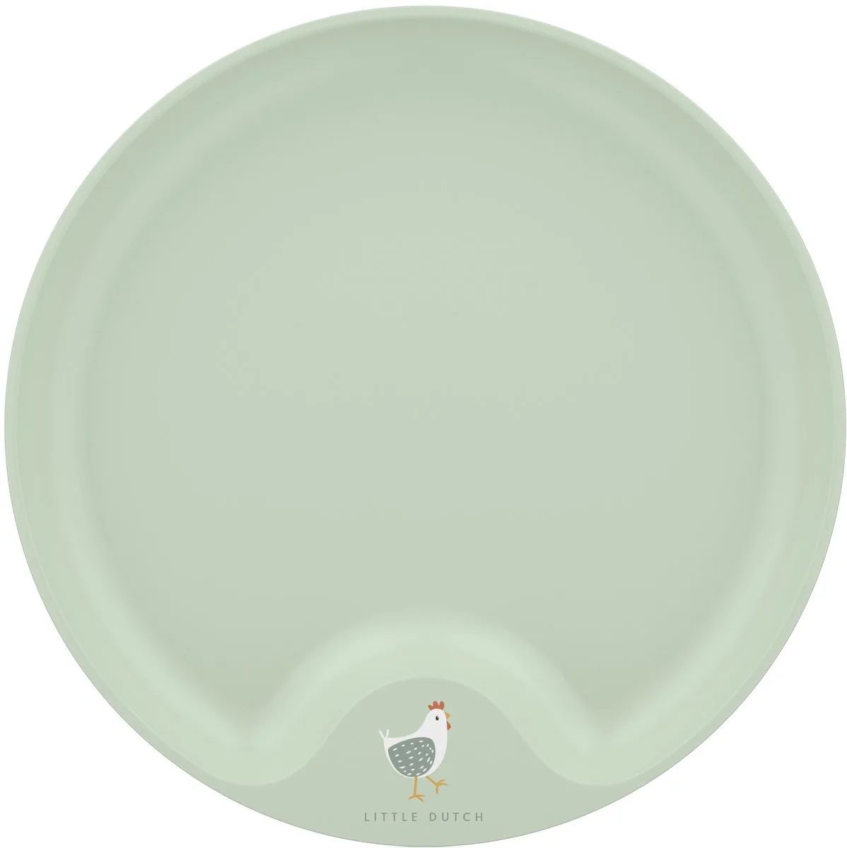 Mio Kinderbord Little Dutch - Magnetronbestendig - Met greep - Kinderservies van Mepal in Little Farm – productfoto