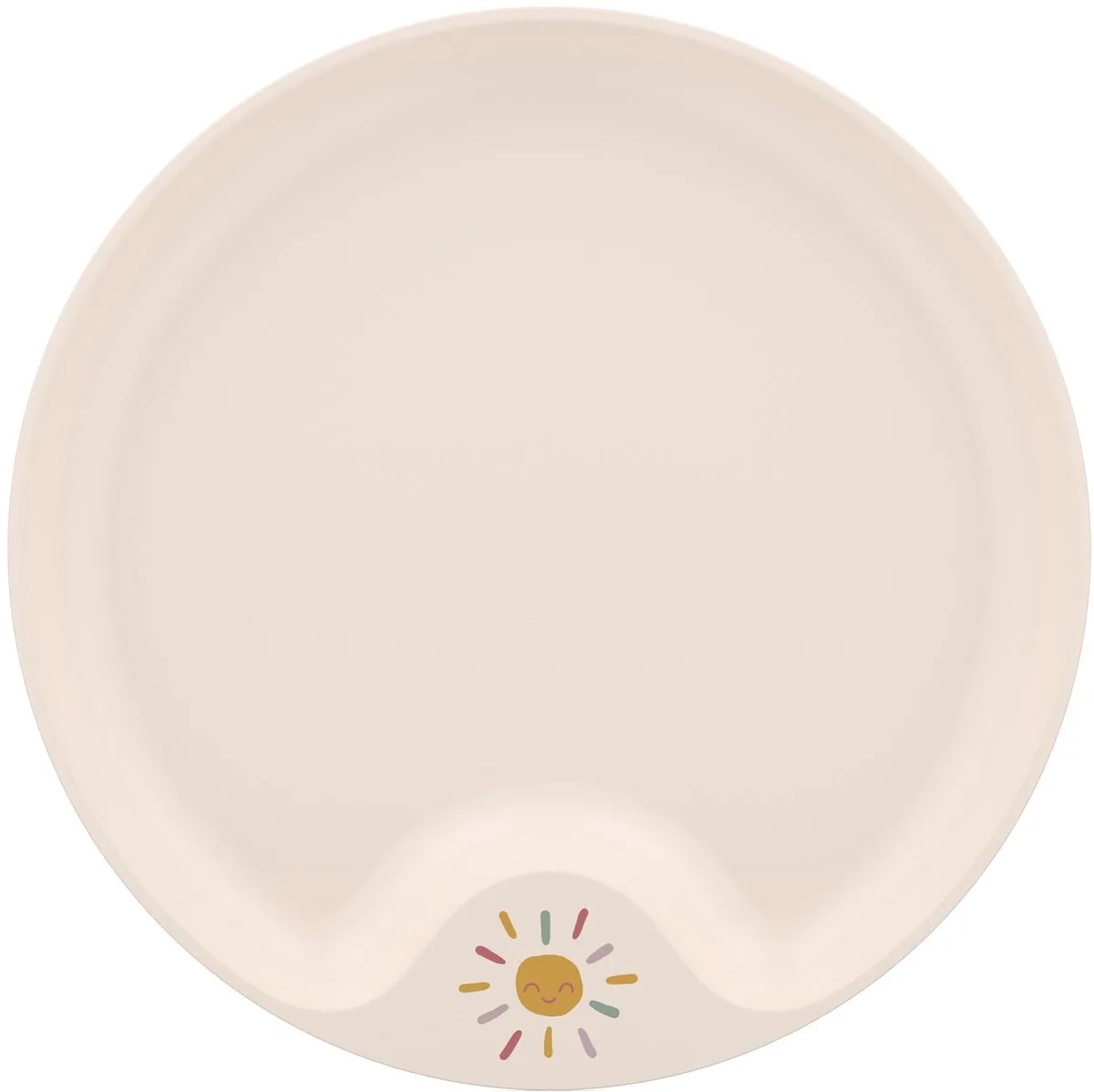 Mio Kinderbord - Magnetronbestendig - Met greep - Kinderservies - Sunshine & Rainbow van Mepal in Sunshine & Rainbow – productfoto