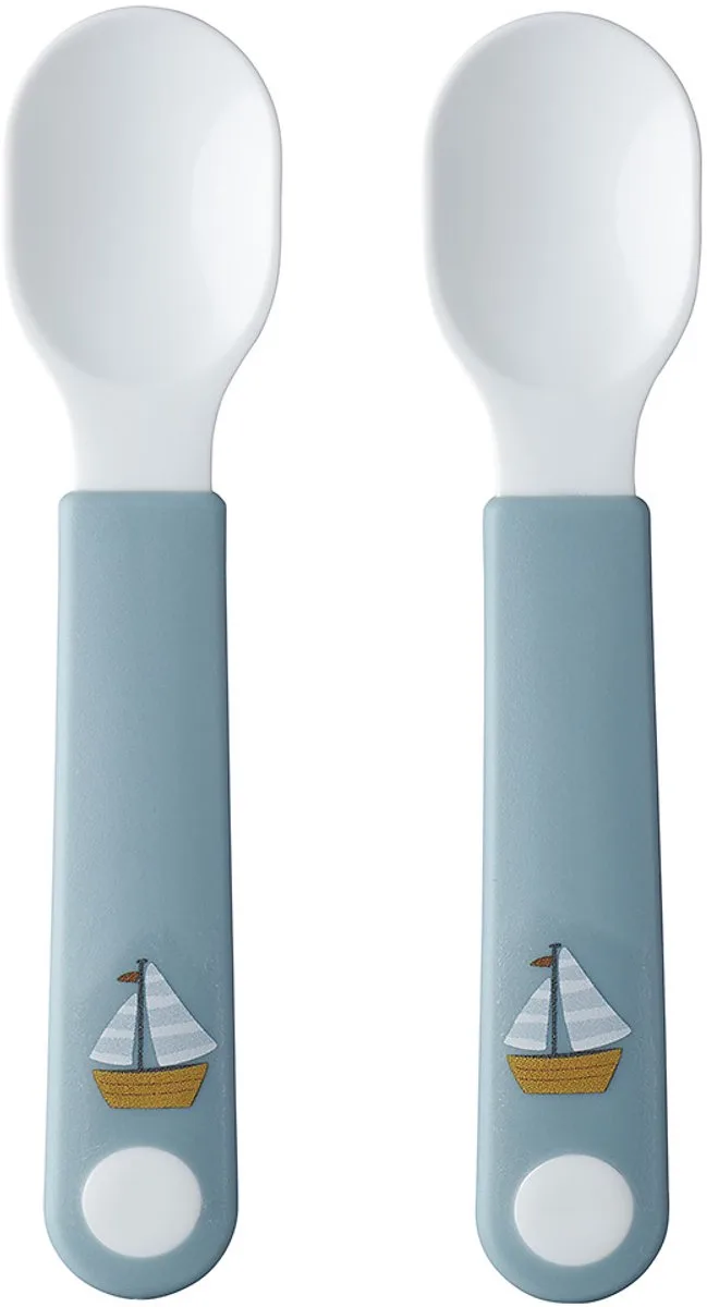 Mio Oefenlepel Little Dutch - Set van 2 - Goede grip - Kinderservies de Mepal en Sailors Bay – photo produit