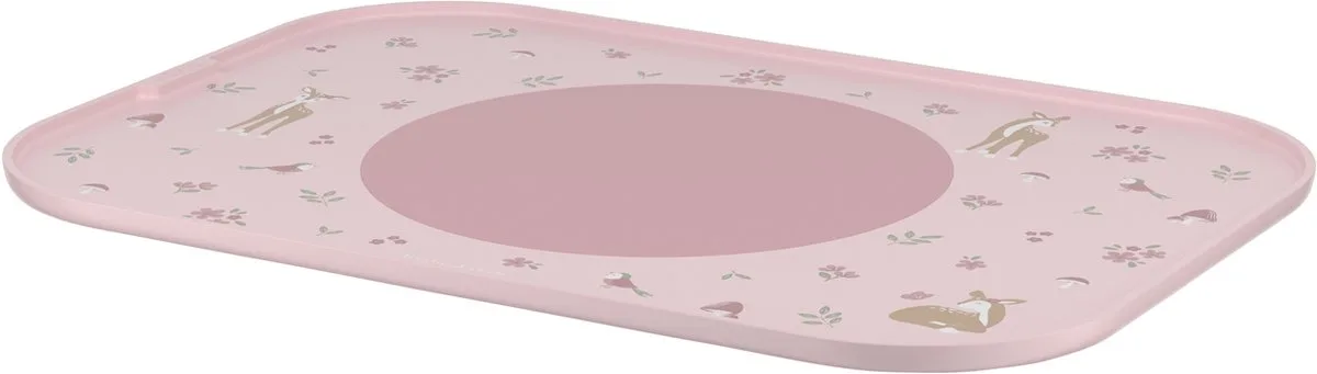 Mio Placemat Little Dutch - Antislip cirkel houdt alles op z'n plek - Vaatwasmachinebestendig van Mepal in Fairy Garden – productfoto