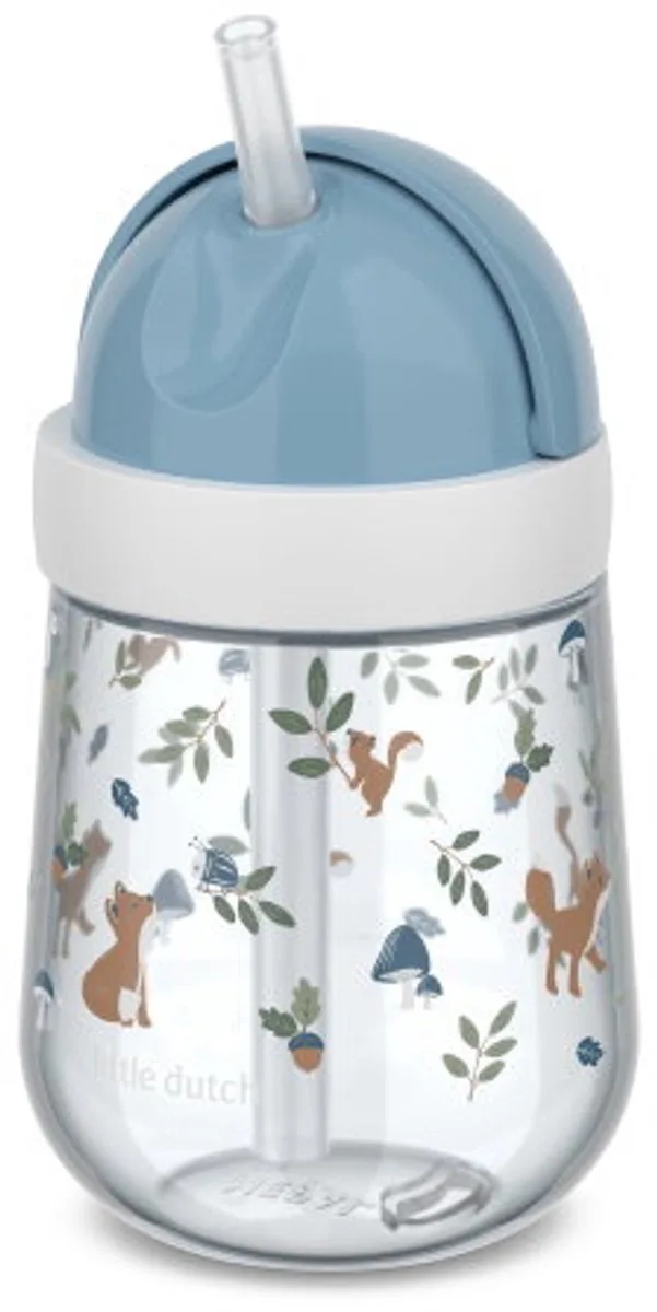 Mio Rietjesbeker Little Dutch - 300 ml - Makkelijk vast te houden - Kinderservies van Mepal in Forest Friends – productfoto