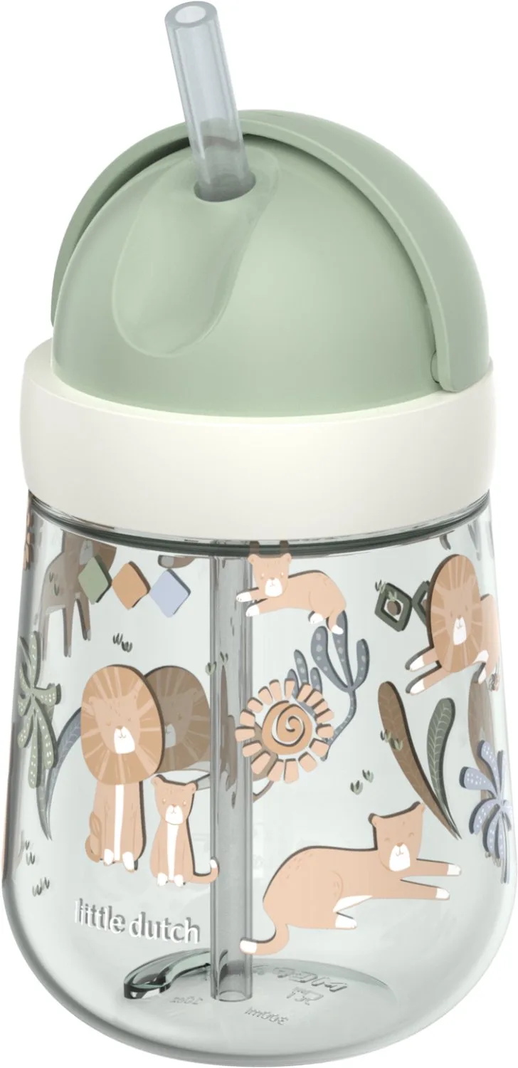 Mio Rietjesbeker Little Dutch - 300 ml - Makkelijk vast te houden - Kinderservies van Mepal in Safari Friends – productfoto