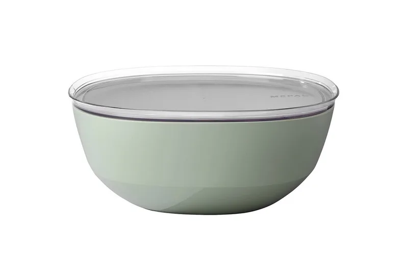 Schale Silueta Servierschale mit Deckel 5000 ml, Kunststoff, (1x Schale, 1-tlg) von Mepal in Grün – Produktfoto 1 von 2