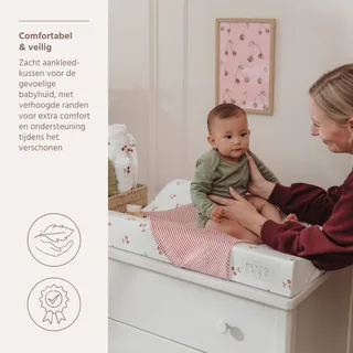 Aankleedkussen Meyco Cherry Natural by Meyco – product photo 3 of 4