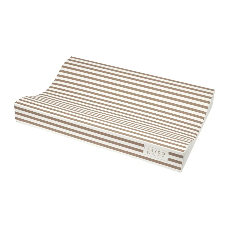 Aankleedkussen Meyco Fat Stripe Taupe by Meyco – product photo 1 of 4