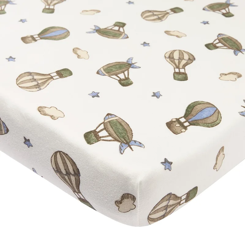 Air Balloons Hoeslaken Boxmatras - 75x95cm de Meyco en Multicolore – photo produit