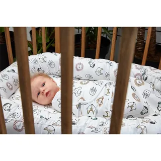 Animal swaddlemeyco inbakerdoek - multicolour - 0-3 maanden - 1.0 TOG by Meyco in Animal Multicolor – product photo 2 of 4