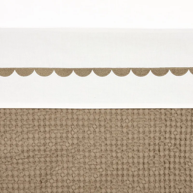 Arc wieglaken - 75x100cm - 0.3 TOG by Meyco in Taupe – product photo