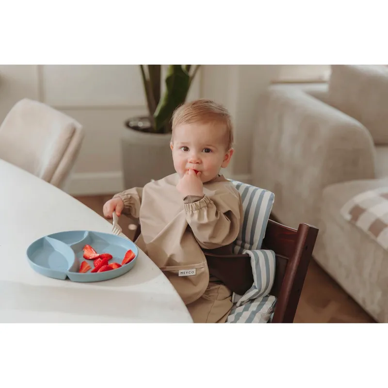 Baby Uni Mouwslab - Taupe van Meyco in Bruin – productfoto 2 van 3