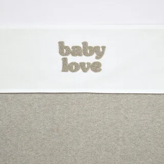 Baby Love wieglaken - 75x100cm - 0.3 TOG de Meyco en Sand Melange – photo produit 1 sur 2