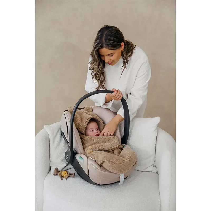 Bear Wikkeldeken - Teddy von Meyco in Warm Brown – Produktfoto 6 von 6
