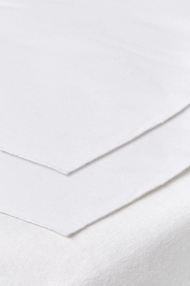 bedzeil juniorbed - 2-pack - white - 75x100cm by Meyco in White – product photo