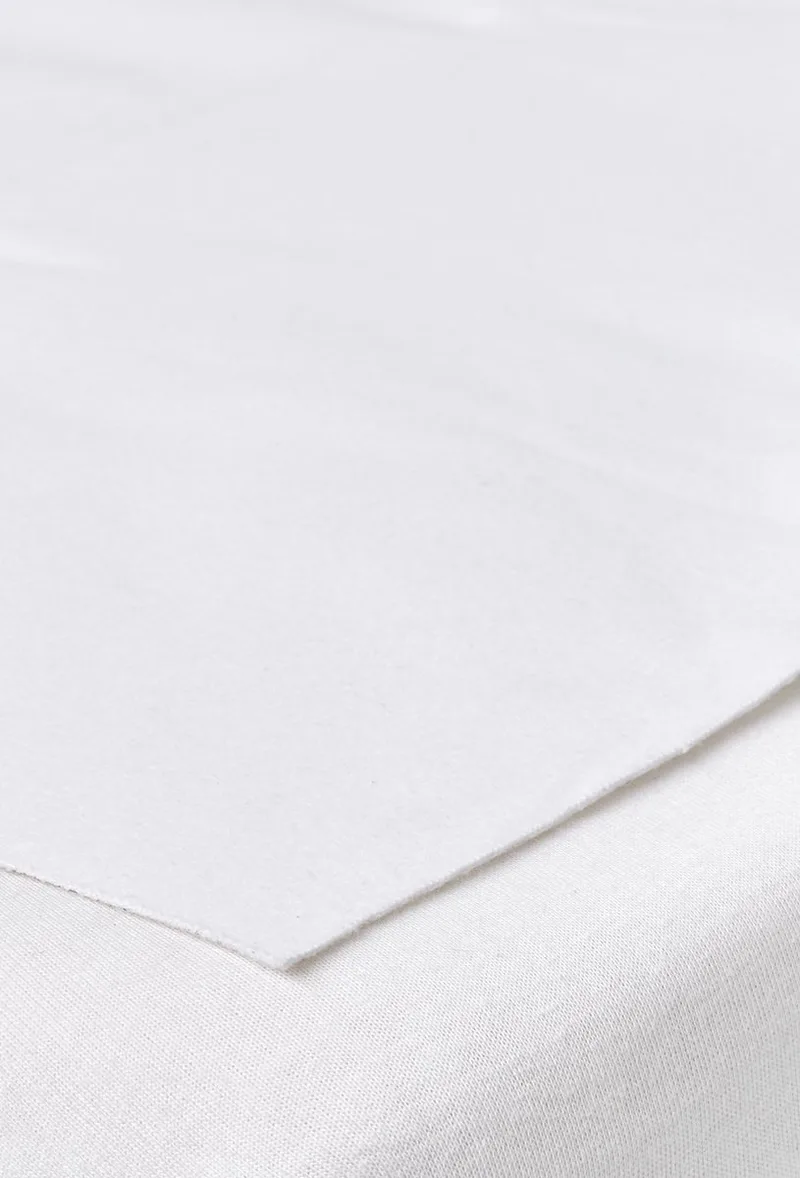 bedzeil juniorbed - white - 75x100cm by Meyco in White – product photo