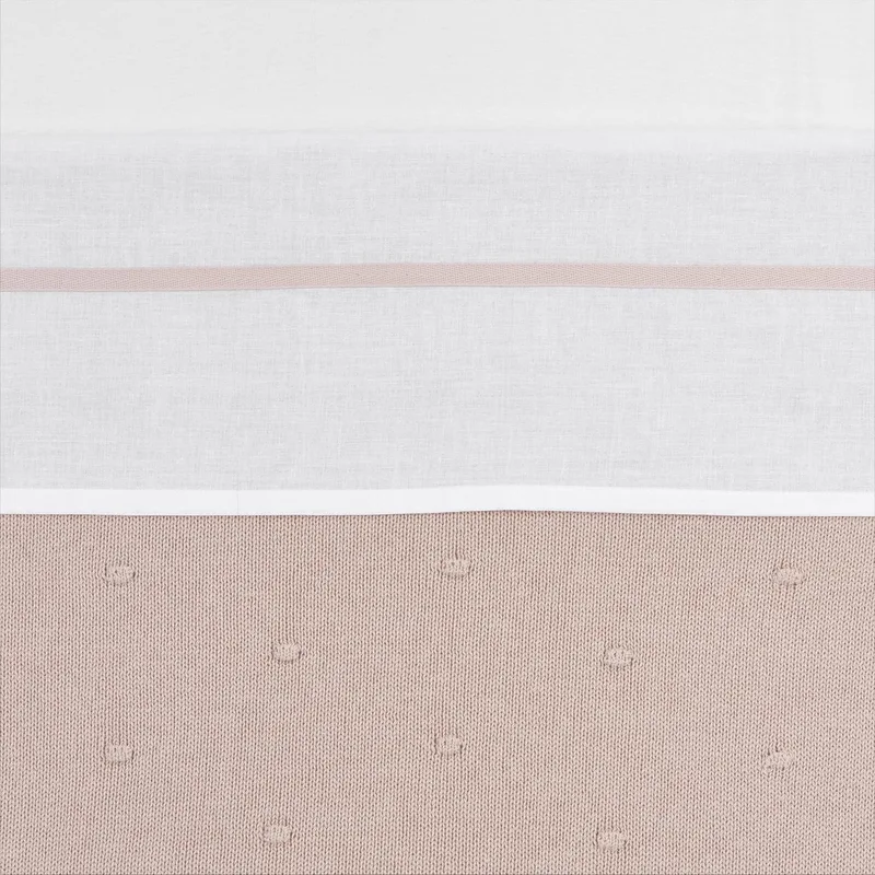 Bies wieglaken - 75x100cm - 0.3 TOG fra Meyco i Soft Pink – produktbillede