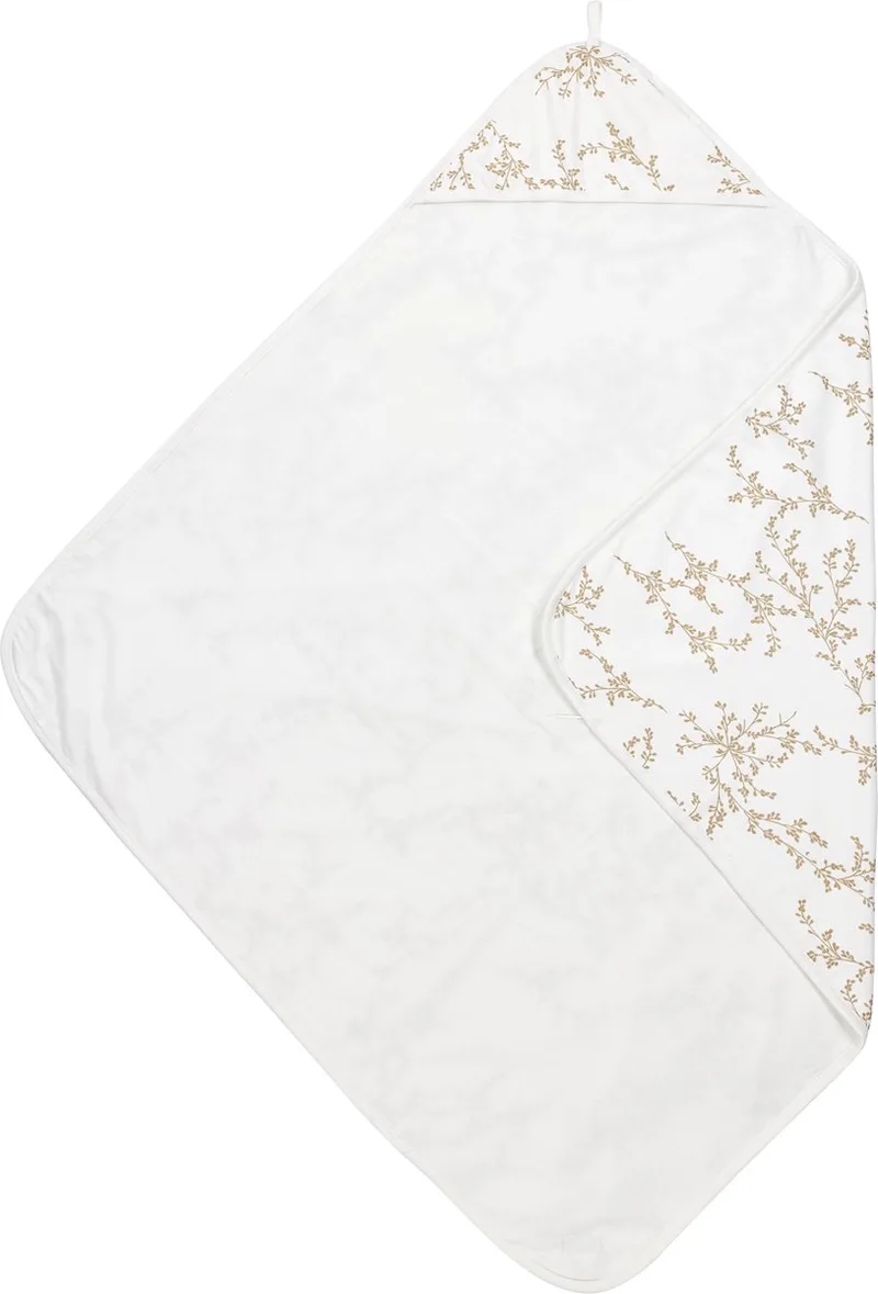 Branches badcape - 90x90cm van Meyco in Sand – productfoto