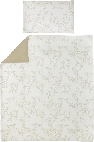 Branches dekbedovertrek ledikant - 100x135cm von Meyco in Sand – Produktfoto 1 von 2