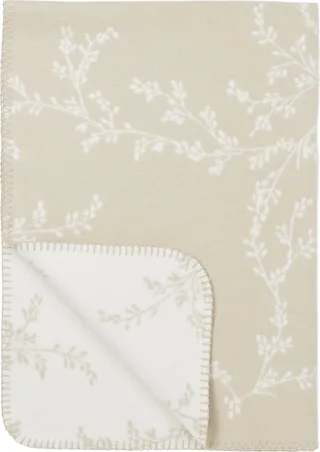 Branches wiegdeken - geweven - 75x100cm - 1.0 TOG von Meyco in Sand – Produktfoto 1 von 3