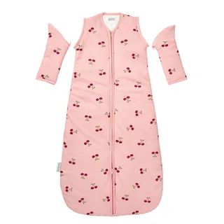 Cherry Baby Slaapzak Met Afritsbare Mouwen - 110cm - 2.5 TOG by Meyco in Soft Rose – product photo 2 of 4
