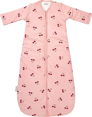 Cherry Baby Slaapzak Met Afritsbare Mouwen - 70cm - 2.5 TOG by Meyco in Soft Rose – product photo 1 of 4