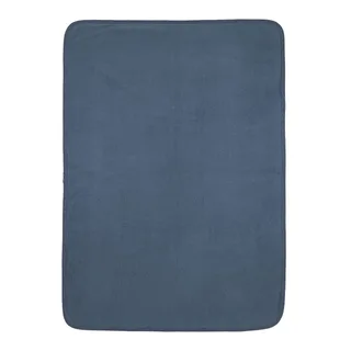 Deken Ledikant Meyco Jaquard Pure Flannel Indigo de Meyco – photo produit 3 sur 4