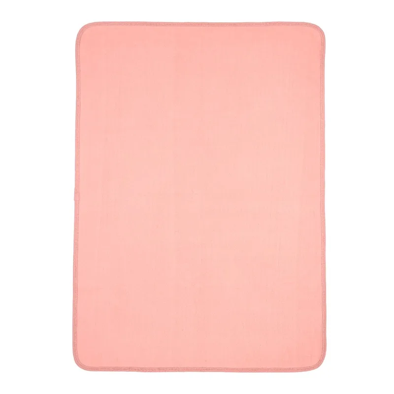 Deken Ledikant Meyco Jaquard Pure Flannel Rose från Meyco – produktbild 3 av 4