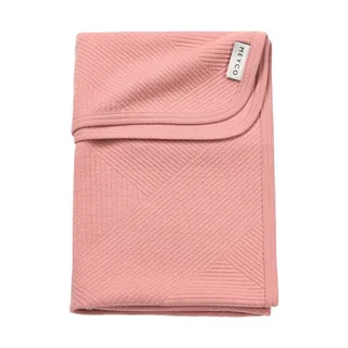 Deken Ledikant Meyco Jaquard Pure Rose de Meyco – photo produit 1 sur 4