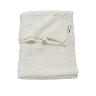 Deken Ledikant Meyco Knots Off White by Meyco – product photo 1 of 2
