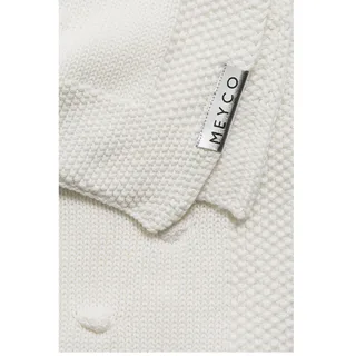 Deken Ledikant Meyco Knots Off White by Meyco – product photo 2 of 2