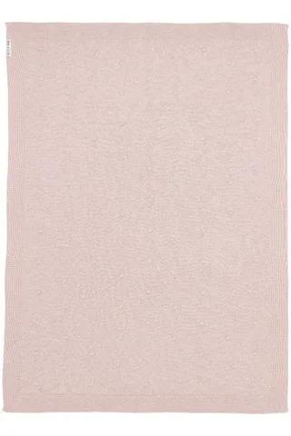 Deken Ledikant Meyco Mini Knots Soft Pink de Meyco – photo produit 2 sur 3
