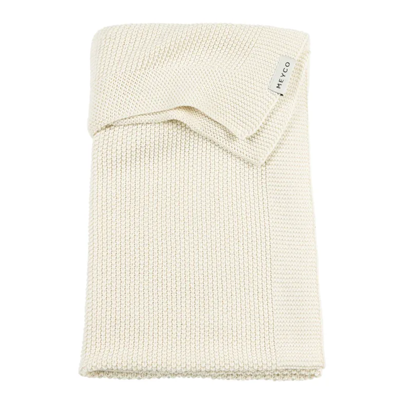 Deken Ledikant Meyco Mini Relief Natural de Meyco – photo produit