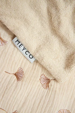 Deken Ledikant Meyco Pre Washed Hydrofiel Gingko Soft Sand by Meyco – product photo 4 of 4