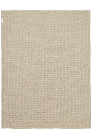 Deken Ledikant Meyco Wafel Cotton Sand från Meyco – produktbild 2 av 3