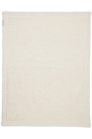 Deken Ledikant Meyco Wafel Teddy Nature 100x150 från Meyco – produktbild 3 av 3