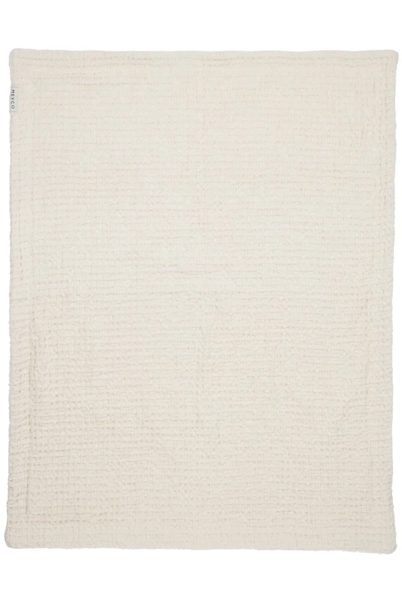 Deken Ledikant Meyco Wafel Teddy Nature 100x150 från Meyco – produktbild 3 av 3