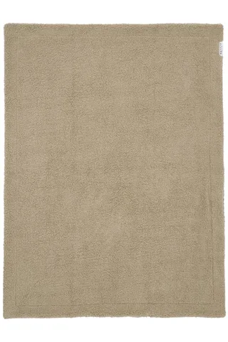 Deken Ledikant Meyco Wafel Teddy Taupe 100x150 by Meyco – product photo 3 of 3