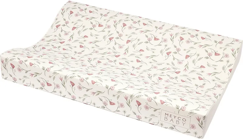 Flower aankleedkussen - 50x70cm by Meyco in Multicolour – product photo