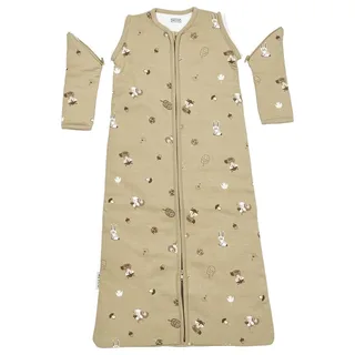 Forest Animals baby slaapzak met afritsbare mouwen - sand - 90cm - 2.5 TOG by Meyco in Forest Animals Sand – product photo 3 of 5